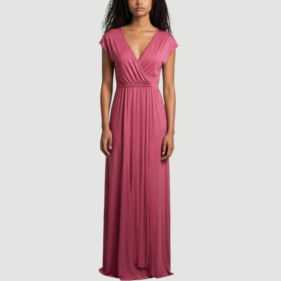 NWT Free People Hot Pink Boho Summer Maxi Dress - Picture 1 of 5